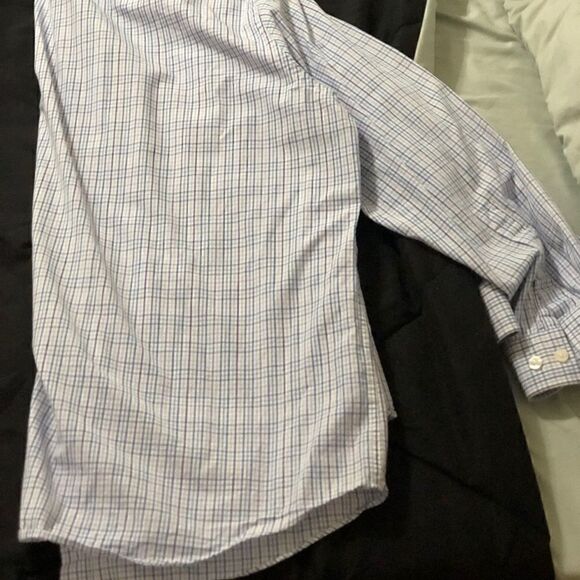 Michael Kors button down striped dress shirt men - Picture 7 of 11